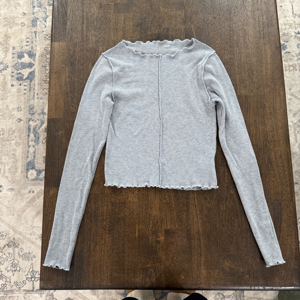Aerie Ribbed‎ Long Sleeve